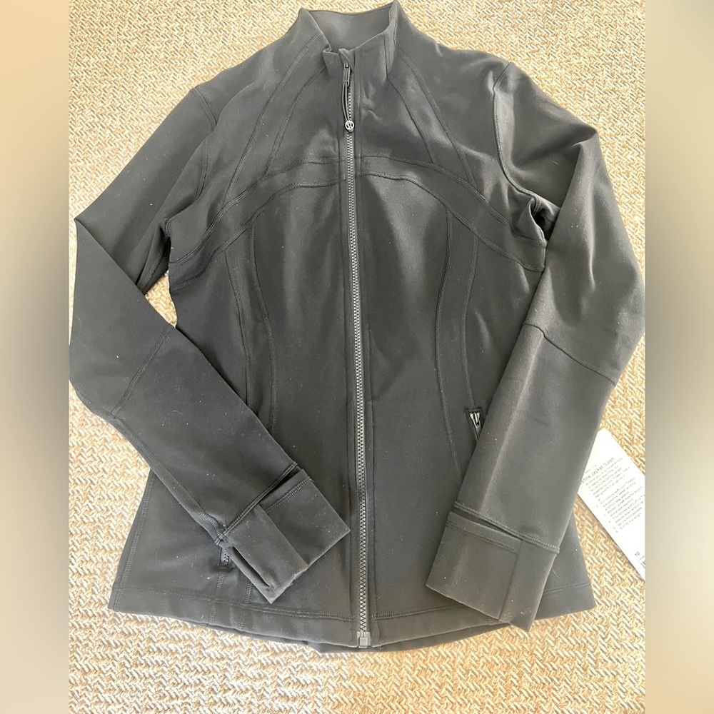 Lululemon Define Jacket New size 10! Black!